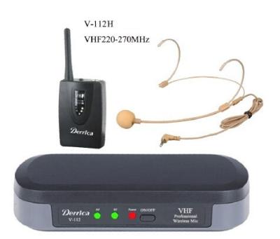 China Headset microphone VHF wireless microphone, lowest price, head worn microphone for sale