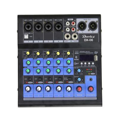 China Small 16 channel DSP 6 audio mixer for sale