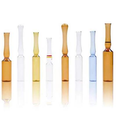 China pharmaceutical glass serum ampoule glass bottle for sale