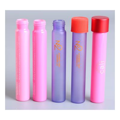 China supplier factory open ended glass tube bamboo lid for sale