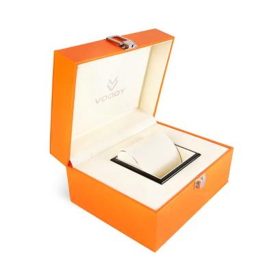 China Unique Luxury OEM Factory Watch Packaging Box With Custom Logo Small Gift Displaying Case watches boxes for sale