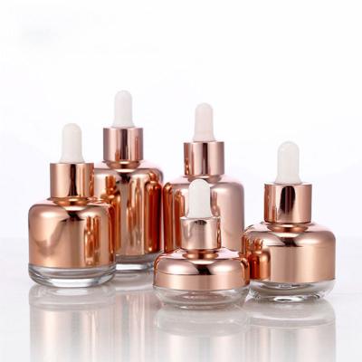 China luxury Essential oil packaging 20ml 30ml 40ml 50ml 60ml cosmetic eye matte black CBD serum glass dropper bottle with box for sale