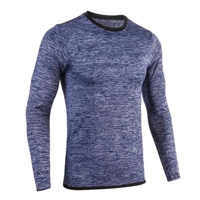 China China Manufacturer Custom Logo Polyester Sports Breathable Quick Cationic Anti-Shrink Dry Fitness Long Sleeves 100% Working T-Shirts for sale