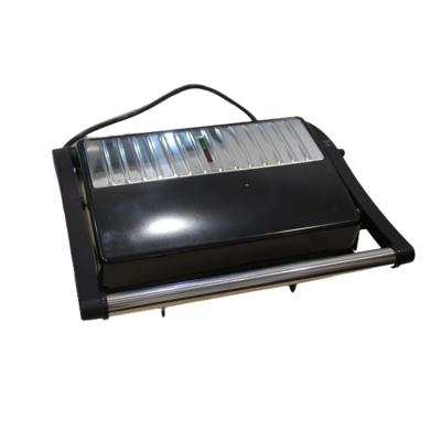 China Mini 2 Slice Hotel Press Grill Food Grade Multifunctional Electric Toaster Commercial Panini Grill for sale