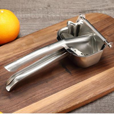 China Dismountable Juice Squeezer Pomegranate Orange Lemon Manual Sugar Cane Fruit Portable Juicer Blender Screw Aluminum Alloy Hand Squeeze for sale