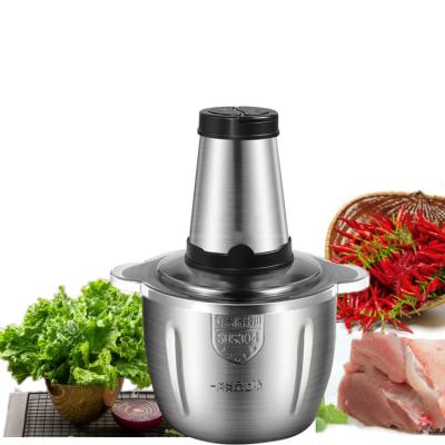 China Hot Sale Household Meat Cutter Fufu Pounding Machine Multifunction Electric Middle East Electric Mincer With Mixing Blades for sale