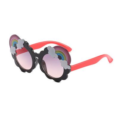 China 100% Protection Fashion UV Protection Fashion Sun Glasses Children Glass Frame Child Cartoon Sun Glasses Kids Sunglasses for sale