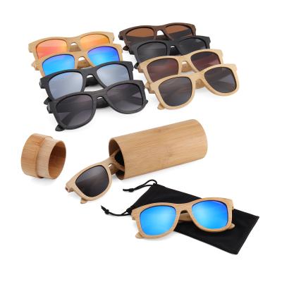 China Fashion sunglasses wholesale full polarized bamboo sunglasses spring bamboo shade new hinge sunglasses wholesale for sale