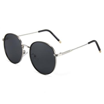 China Fashion sunglasses fashion the new conchen female round sunglasses retro smoke lens vintage for sale