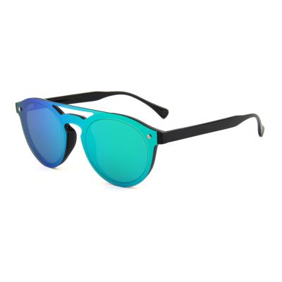 China Fashion Sunglasses Brand Glasses Best Around One Piece Rimless Sunglasses For Man for sale