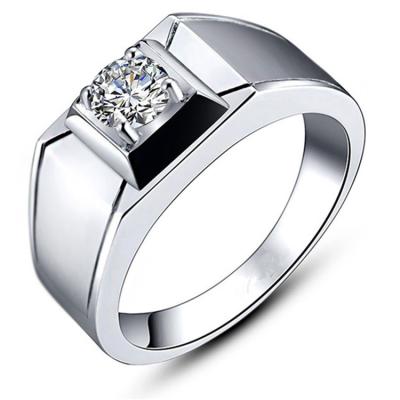 China Elegant Style CLASSIC Diamond Stone Ring For Men for sale