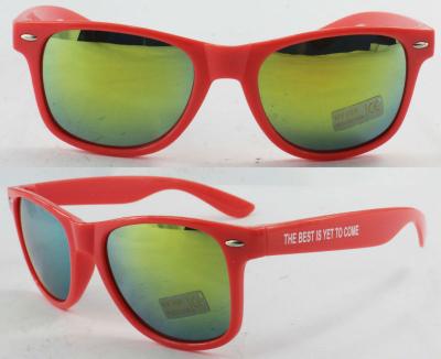 China Fashion Hot Custom Made Custom Logo Printing Plastic Sunglasses for sale