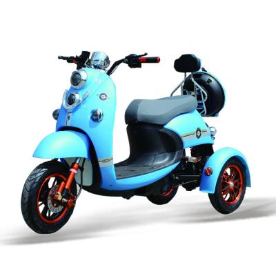 China Unisex Electric Tricycle Adults 3 Wheels Electric Scooter Motorcycle Vehicles for sale