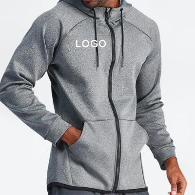 China Autumn Winter New Arrivals Sweatshirt Sports Jackets Fitness Training Man Outdoor Hooded Hoodies Zip QUICK DRY Mens Jackets And Coats for sale