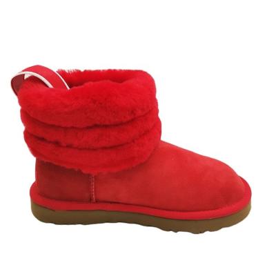 China Anti-odor real ugh snow boots sheepskin fur winter boots for sale