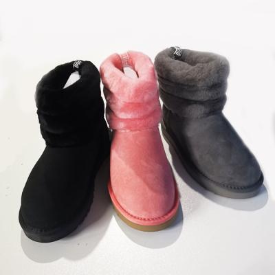 China New Anti-odor Best-selling Fashion Sheepskin Fur Winter Snow Boots For Women for sale