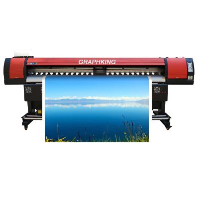 China GK25 i3200 DX5 XP600 large format inkjet printer 2.5m china solvent printer wrap eco vinyl canvas poster for sale