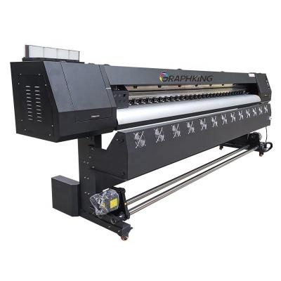 China GK Manufacturer 3.2m Retail Large Format Eco Solvent Printer Sticker Printing Machine 10ft Outdoor 10ft for sale