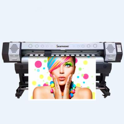 China China factory brand 1.6m 1.8m large format printer indoor professional eco digital printer eco solvent advertising printer for sale