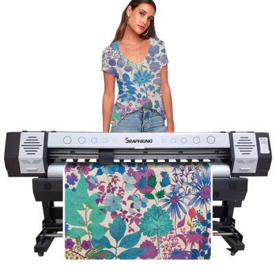 China Digital sublimation printer GK18 1.8m 6ft 6feet 70in fabric retail printhead paper sublimation printer 5113 for sale