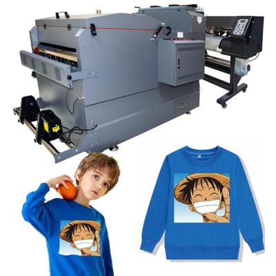 China Retail Graphking DTF Printing Equipment Maker PET Film DTF Printer with 2Pcs DX6 Heads for Any Cloth T-shirt for sale