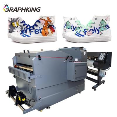 China Retail Hot Sale Graphking Pet Dtf Movie Printer Canvas Shoes DTF Printer Digital T-shirt Fabrics Printing Machine for sale