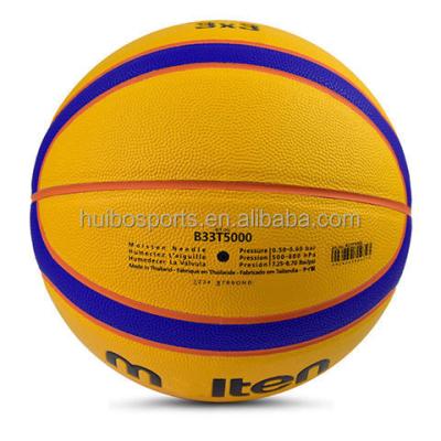 China 2022 New Arrive Size Game Official Fiba Basketball And Weight Custom Logo High Quality PU Leather Melted Basketball 3x3 5#6#7# for sale