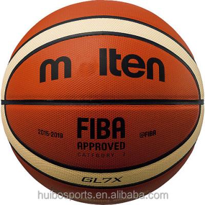 China Official Match Size 7 Basketball GL7X GG7X GF7X GM7X Standard Size 6 Basketball 5#6#7# Molten Basketball for sale