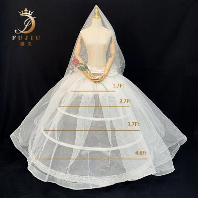 China Multilayer Wedding Dress Petticoats With Inner Liner Petticoats For Wedding Dress Party Dress for sale