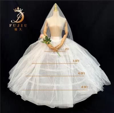 China Breathable Wholesale Cheap Bridal Dress Petticoat Wedding Crinoline Bridal Petticoat for sale