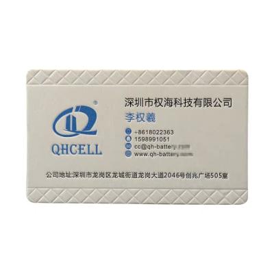 China Custom high quality paper art paper business cards and so on with gold foil logo for sale