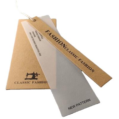 China Art Paper Recyclable Custom Luxury Logo Hang Tags For Garment Clothing for sale