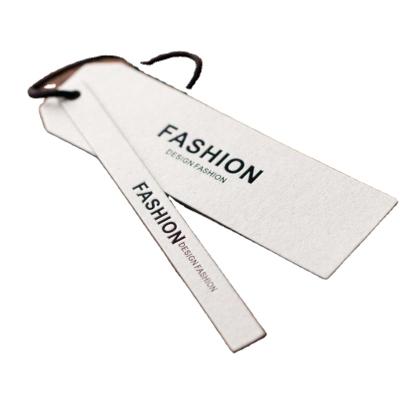 China Recyclable Custom Clothes Label Hang Tag For Garment Of Various Shapes for sale