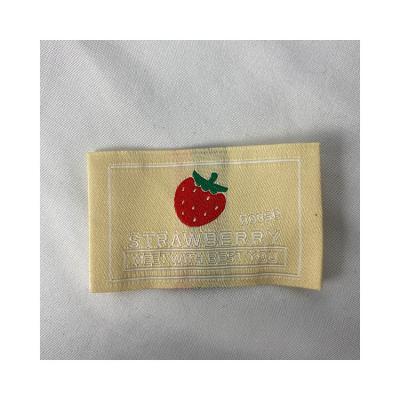 China Sustainable Logo Garment Labels Custom Apparel Labels Woven Label With Competitive Price for sale