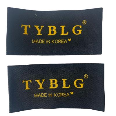 China Sustainable Custom High Quality Garment Labels Woven Label With Competitive Price for sale