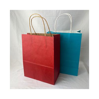 China Recyclable Custom Luxury Bag Recycled Glossy Print Paper Bag With Handle for sale