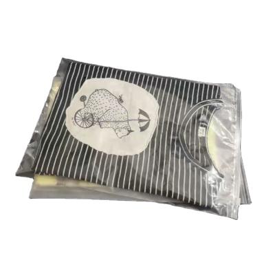 China Recyclable Custom High Quality PVC Clothing Bags Zipper Bags for sale