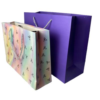 China Recycled materials 2021 hot sale custom made high quality paper bags for sale