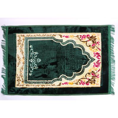 China Living Room Non-slip Muslim Covering Bedroom Hot Sale Worship Prayer Rug Islamic Carpet for sale