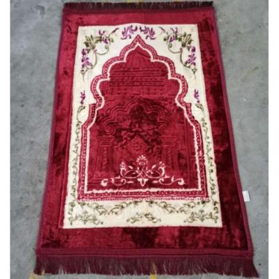 China Islamic Prayer Child Mats Muslim Prayer Rug Carpet Turkish Custom Made Children Non-Slip for sale