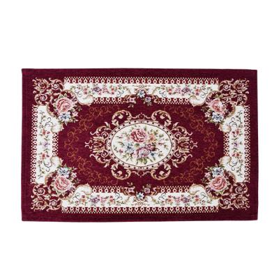 China CLASSIC Jacquard chenille polyester bath rug for sale