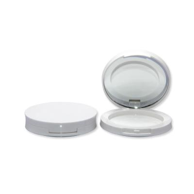 China OEM Recyclable Plastic Makeup Compact Cosmetic Packaging Pressed Powder Case for sale