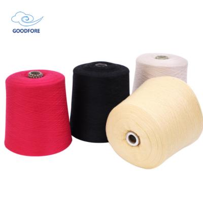 China 28nm Moisture-absorbent Recycled Polyester Nitrile Yarn Acrylic Dyeing Recycled Polyester Yarn for sale