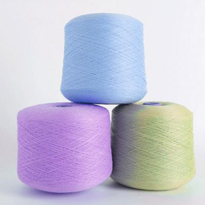 China Home Textile Fabric Raw Materials Polyester Cotton Yarn Blended Anti-pilling Yarn for sale