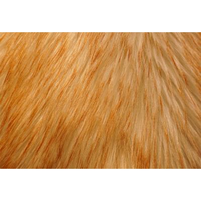 China Wholesale Anti-static Tip-dyed Faux Fur Trimmings Faux Fox Hair Long Pile Fur Collars Faux Fur Fabric for sale