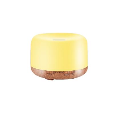 China 2022 Colors LED Light New Arrival Grain Essential Oil Diffuser Changeable Wood Battery Ultrasonic Diffuser Colors LED Oil for sale