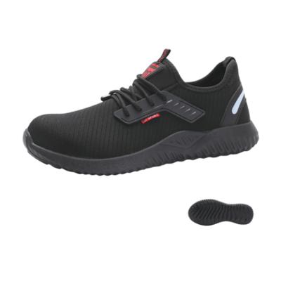 China Shock Resistant / Puncture Resistant Anti-Smash Anti-Puncture Fly Breathable Knit Low Cut Steel Toe Safety Shoes for sale