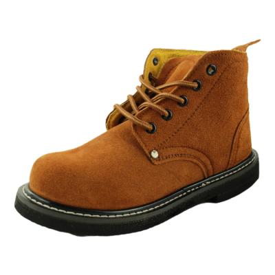 China Men's Unique Steel Leather Rubber Toe Good Quality Light Suede Toe Safety Working Shoes For for sale