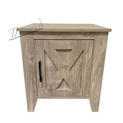 China Modern convertible popular hot sale attractive design with a solid wood bedside table for sale