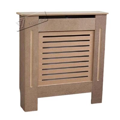 China Modern Convertible Living Room Furniture Natural Wood Color Wooden Radiator Cover for sale